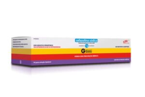 Cefazolina Sodica 1g 10% 10 ml