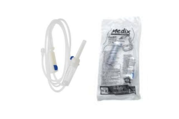 Equipo Macrogotas Luer Lock